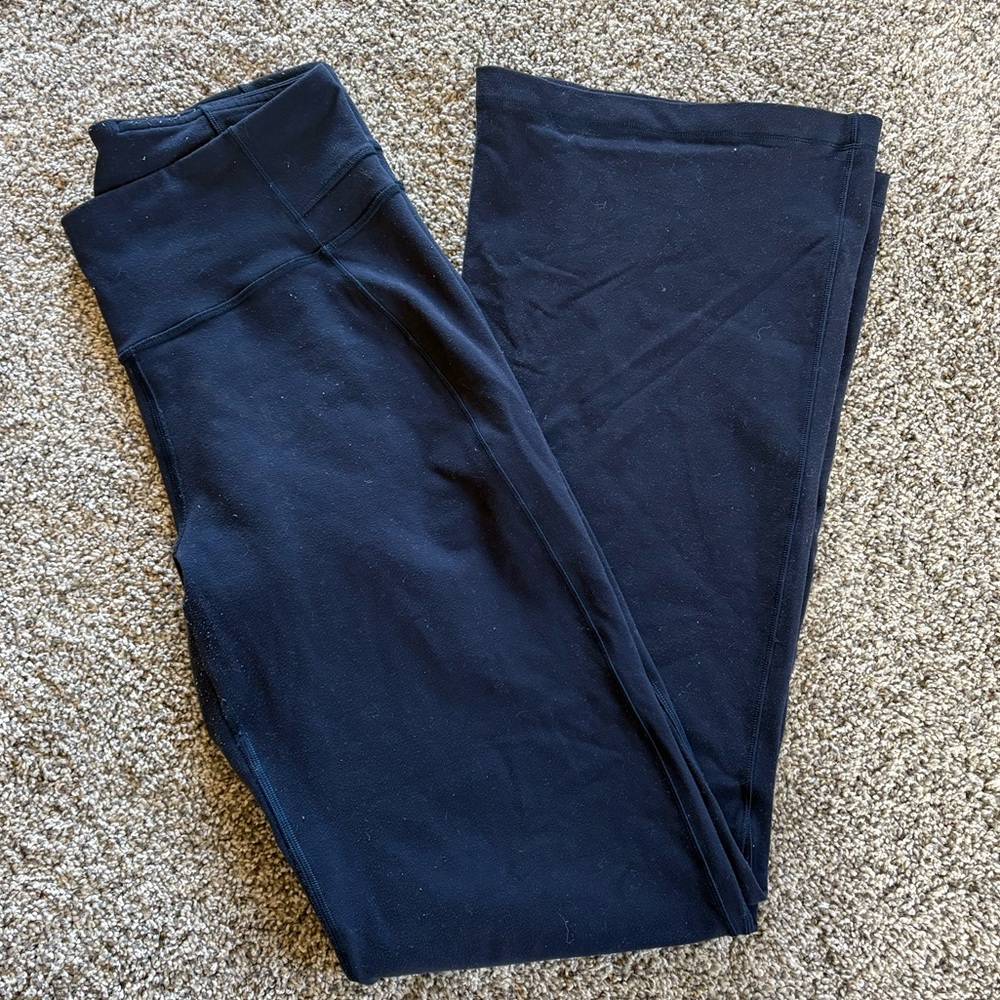 Lululemon Navy Blue Flare Leggings